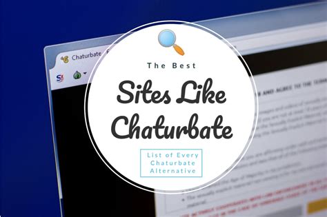 chaturbate websites|20 Best Sites Like Chaturbate [2024]: Better Than Chaturbate